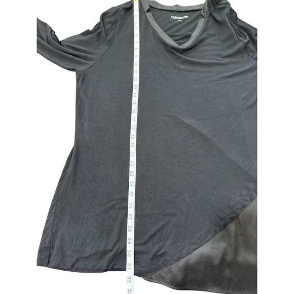 Soft Surroundings Tunic Lagenlook Black Long Sleeve V-Neck Womens Size 2X - Picture 6 of 8